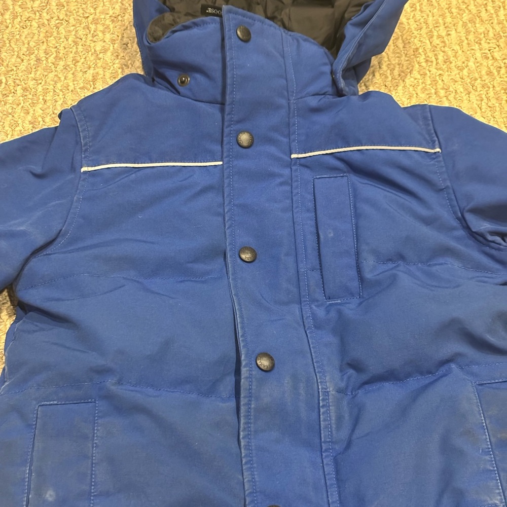 Canada Goose Kids Royal Blue Puffer Jacket